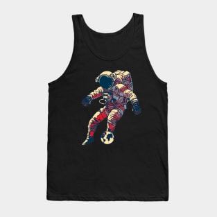 Astronaut Football Player Tank Top